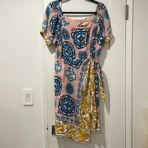 Maeve Resort Wrap Dress Anthropologie NWT Size 14